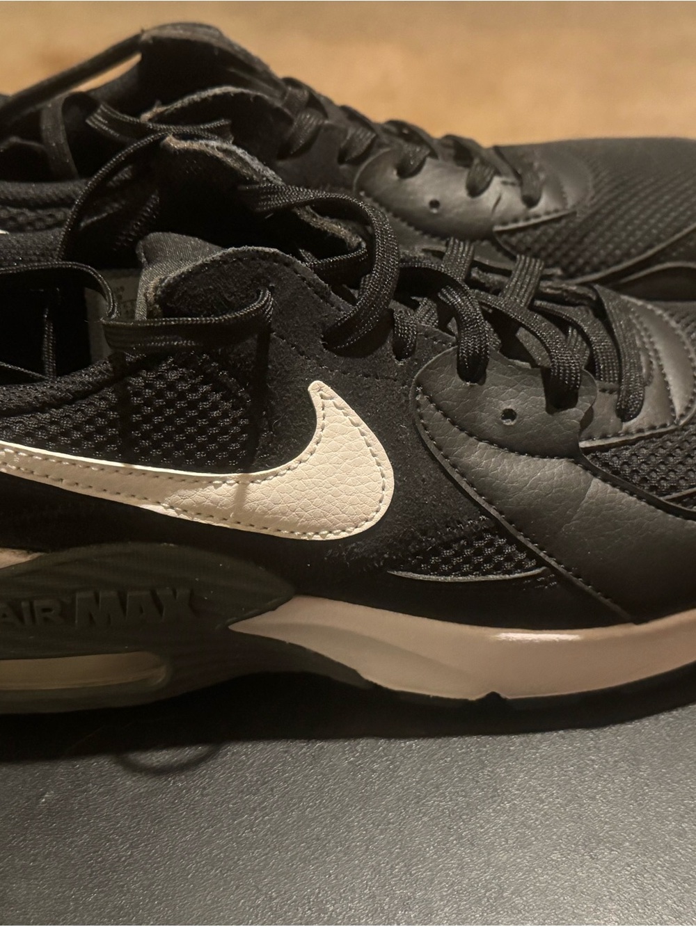 Nike Women’s Black and White Air Max Low-Top Sneaker